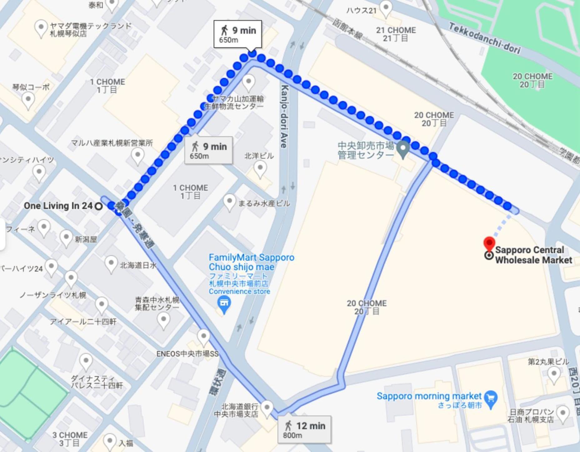 One Living In 24 - Vacation Stay 83393 Sapporo Bagian luar foto